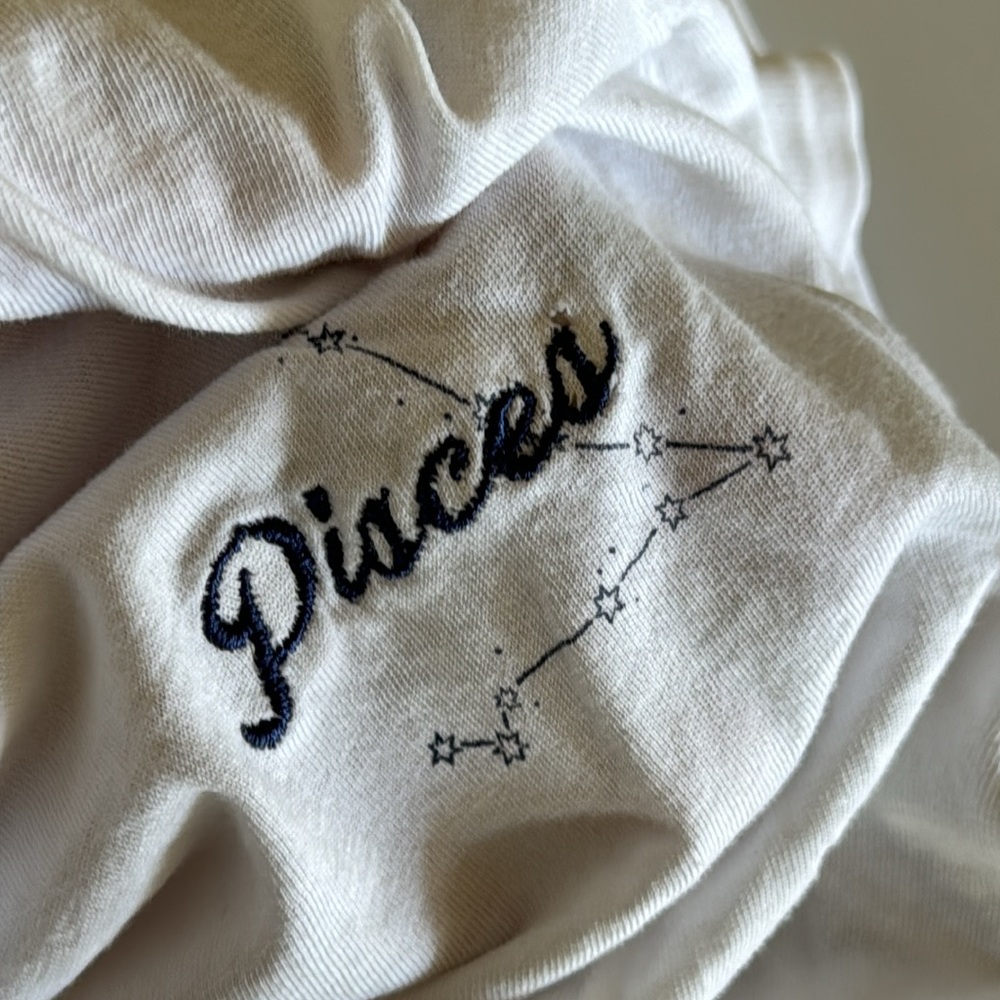 Urban Outfitters Future State Pisces Baby T Crop M